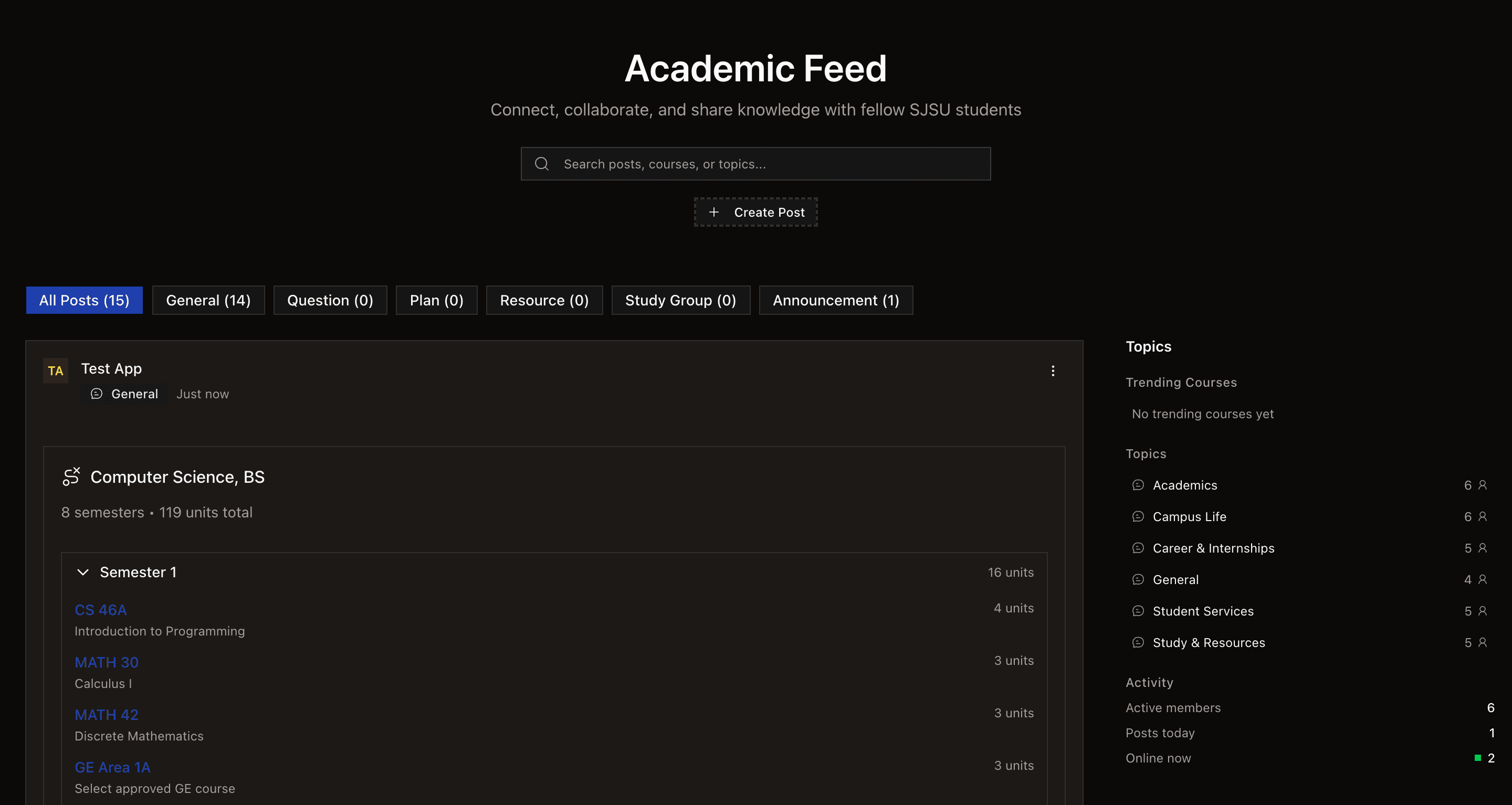 Feed preview