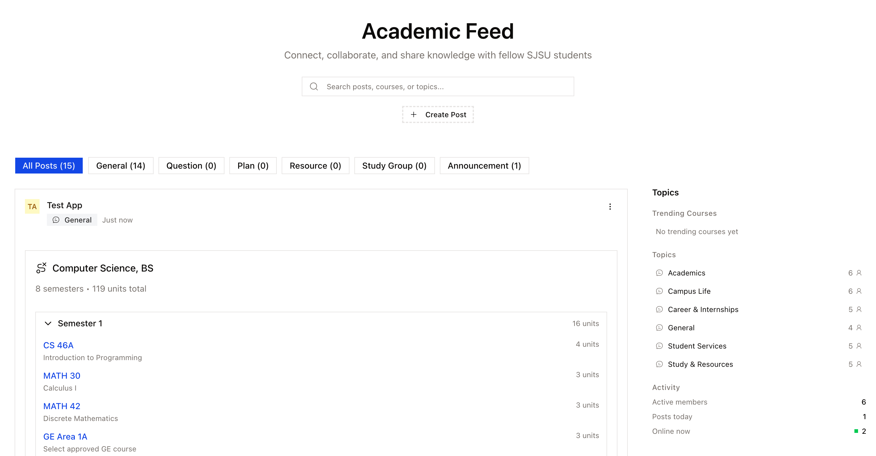 Feed preview